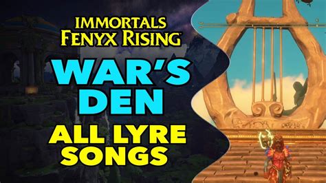 immortals fenyx rising lyre songs.